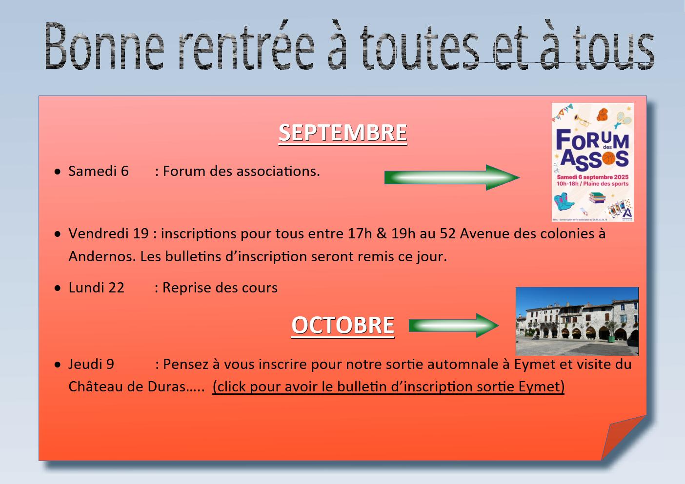 Sortie Eymet Octobre 2025